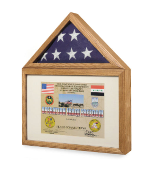 Flag Medal Display case, Flag and Medal Shadowcase., , The Military Gift Store, Flag and Medal Display Cases