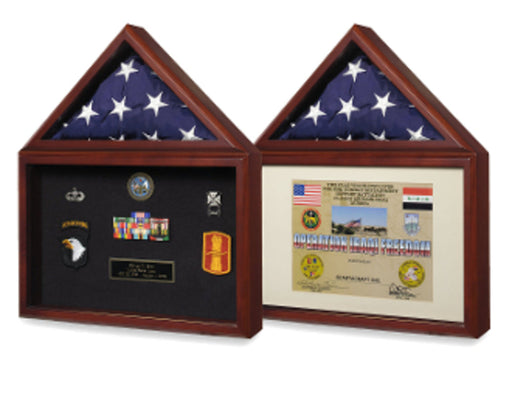 Air force Flag and medal display box- Shadow Box, , The Military Gift Store, Air Force Flag