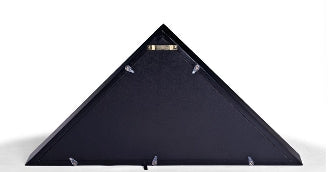 Flag Case With Base For Tabletop Or Wall Mounting - Black - The Military Gift Store