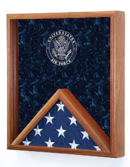 Air Force Flag Display Case - USAF Flag Case., , The Military Gift Store, Air Force Flag