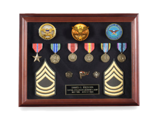 Large American Medal frames, Medal Shadow Cases., , The Military Gift Store, Military medal and Certificate frame
