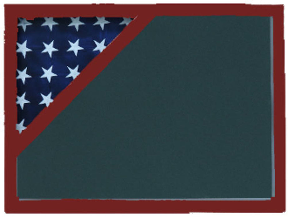Shadow box for american flag, 3x5 flag, 4x6 flag ,5x9.5 Flag., , The Military Gift Store, Shadow box for american flag
