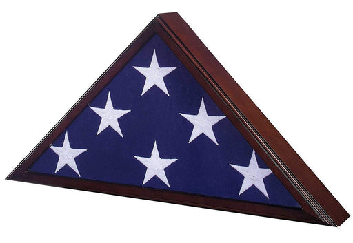 Flag Case for American Veteran Burial Flag 5' x 9.5' with Rich Cherry Finish, Flag Case for American Veteran Burial Flag 5' x 9.5', The Military Gift Store, Burial Flag Case (42)