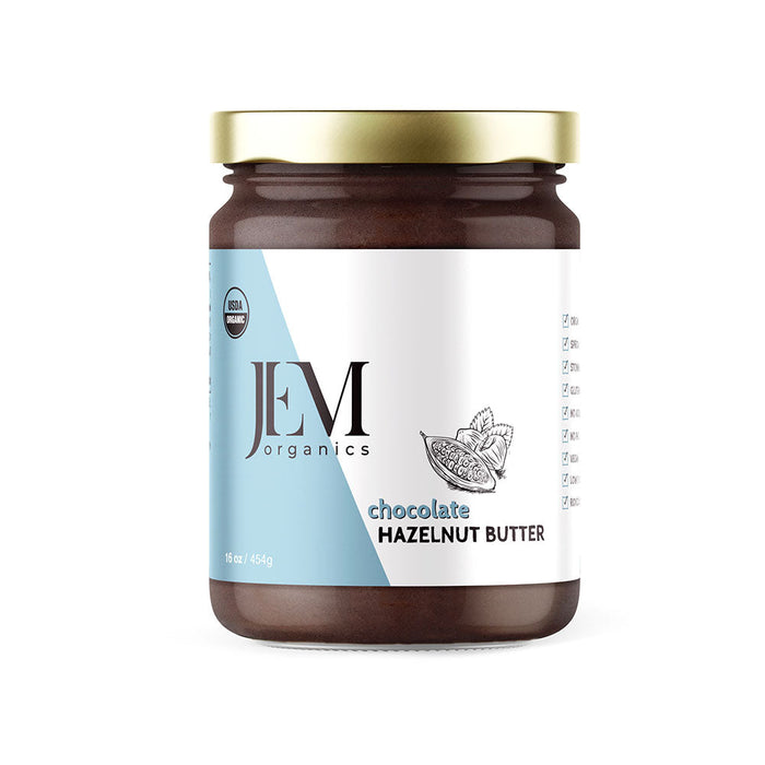 JEM Organics Chocolate Hazelnut Butter - Large 6 pack by Farm2Me