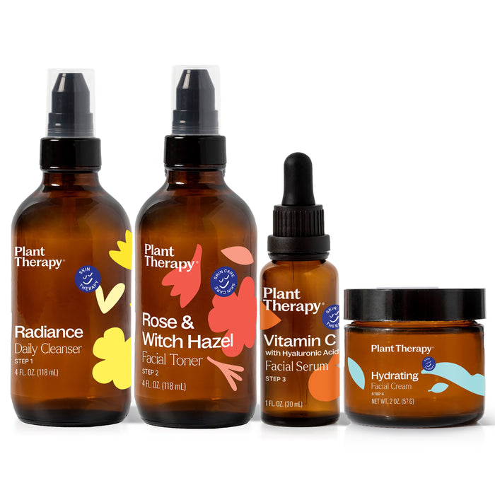 4 Step Skin Care Routine by Plant Therapy
