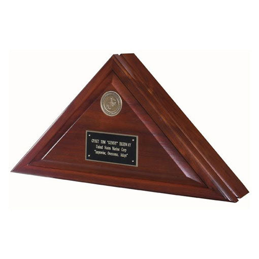 Heritage Flag Case - Marine Corps Service. - The Military Gift Store