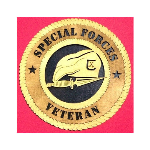 Special Forces Wall Tributes - 9"., , The Military Gift Store, Wall Tributes