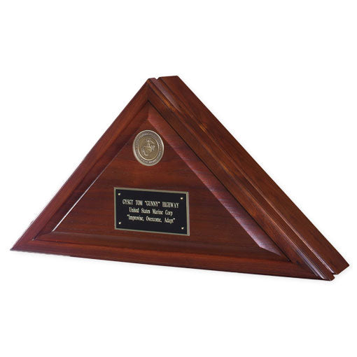 Flags Connections - Heritage Flag Case - Marine Corps Seal., , The Military Gift Store,