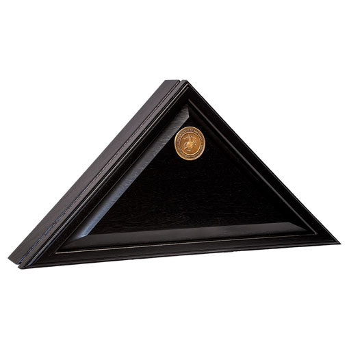 Flags Connections - Heritage Flag Case (Black) - Marine Corps., , The Military Gift Store, Heritage Flag Case