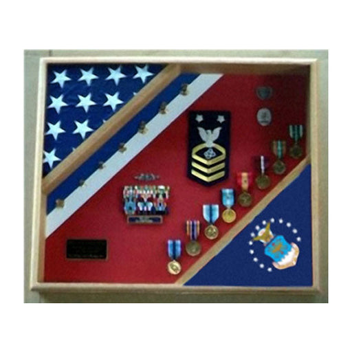 Air Force Retirement Gift, USAF Flag Shadow Box, USAF display - Flag size., Air Force Retirement Gift, USAF Flag Shadow Box, USAF display., The Military Gift Store, Air Force flag display cases, Air force Retirement Shadow Boxes (61)
