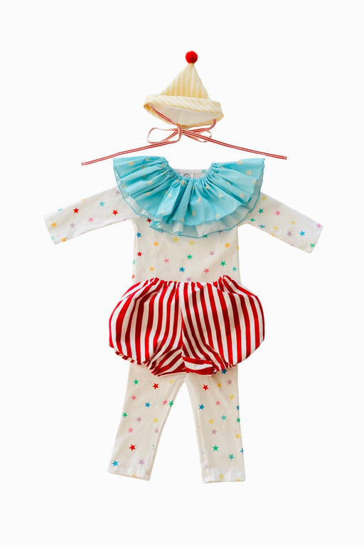 Adorable clown costume for babies and kids, cute clown costume, circus costumes for kids, Halloween costume for baby