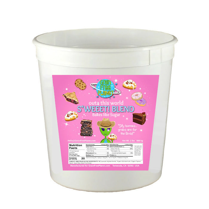 Grain Free Planet S'WEEET! A New Sugar Free Sweetener Blend by Farm2Me