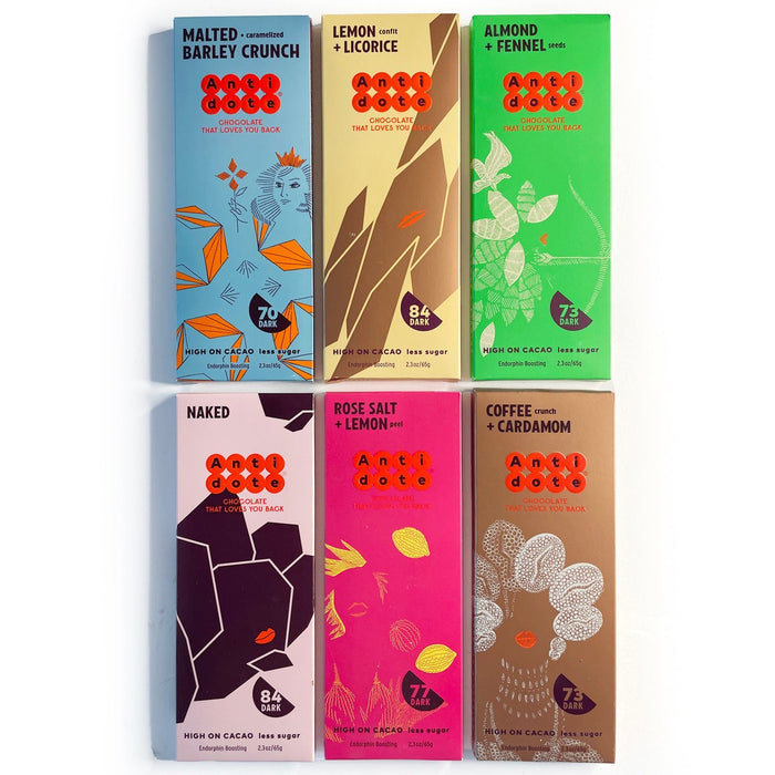 Antidote Chocolate Bars - 6 Pack by Farm2Me