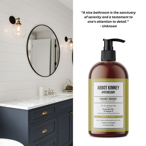 Abbot Kinney Apothecary Moisturizing Hand Wash - Citrus and Mint - 16 fl oz Los Angeles Brands