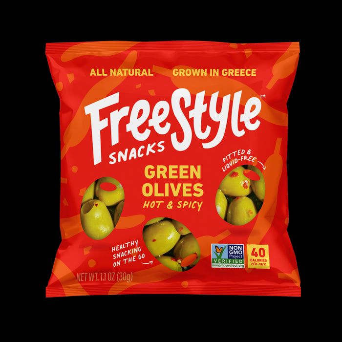 Freestyle Snacks Hot & Spicy - 120 bags x 1.1oz by Farm2Me