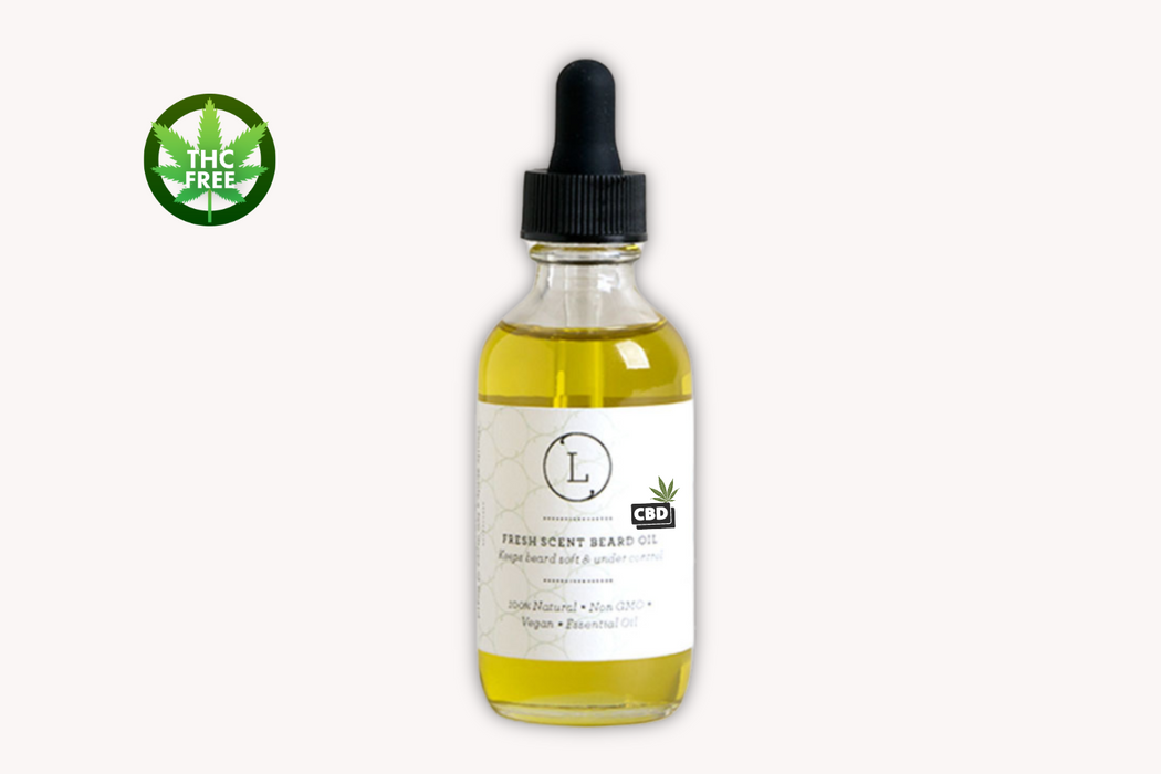 CBD Natural Handmade Beard Oil with CBD, Beard Softener, Beard Moisture, Beard care (THC free) by Lizush