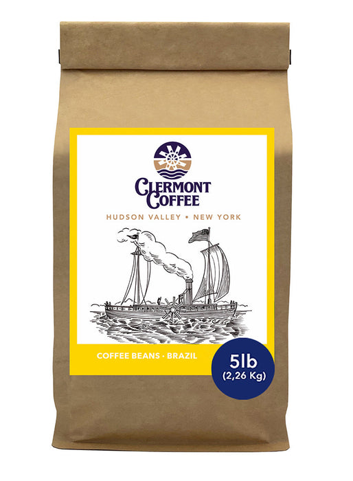 Clermont Coffee Brazil bag - 5lb (2,26kg) by Farm2Me