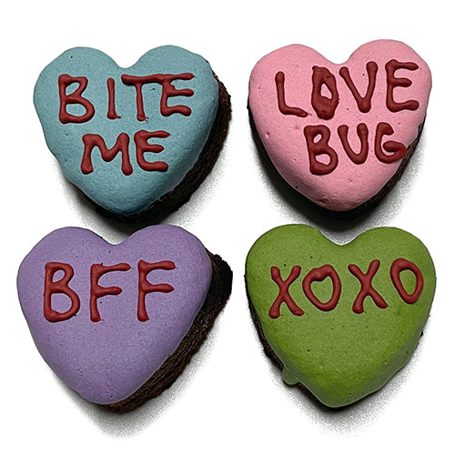 Candy Heart Brownie Bites by Bubba Rose Biscuit Co.