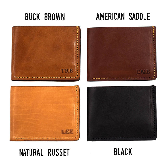 Slim Bifold - Lifetime Leather Co