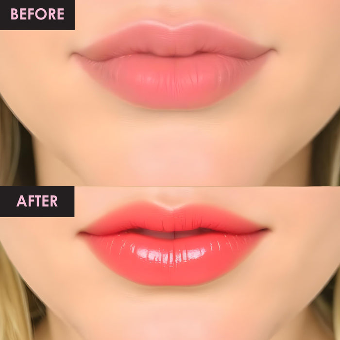 Market Fresh Beauty Pretty Pout Lip Kit – Exfoliating Strawberry Lip Scrub & Cherry Lip Peptide Serum | Hydrates, Smooths, and Revitalizes | Cruelty-Free & Clean Beauty