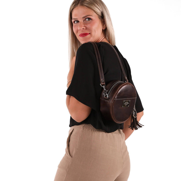 Circle Crossbody Bag - Lifetime Leather Co