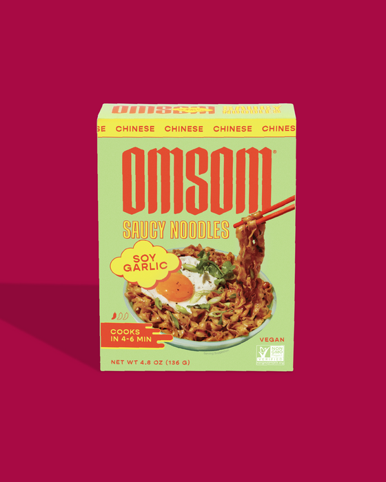 Soy Garlic Saucy Noodles by Farm2Me