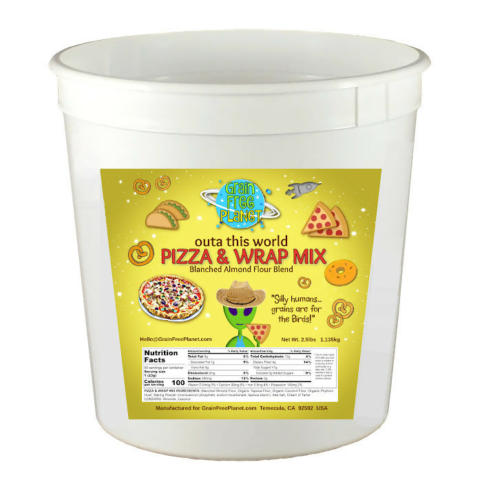 Grain Free Planet Keto Multi-Use Pizza & Wraps Mix by Farm2Me