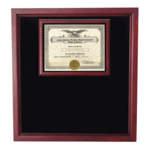 Award certificate Shadowbox, Military Frame., , The Military Gift Store, Military medal and Certificate frame