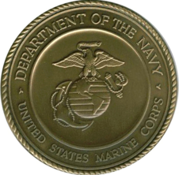 Marine Corps Brass service medallion, , The Military Gift Store, Military Service Medallions