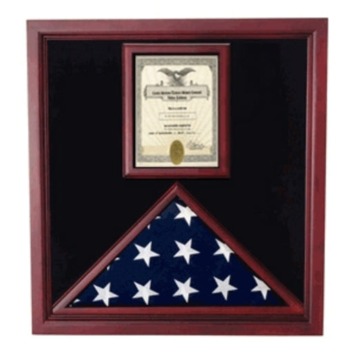 Flag and Document Case - Vertical 8 1/2 x 11 Document., , The Military Gift Store, Flag Document Case