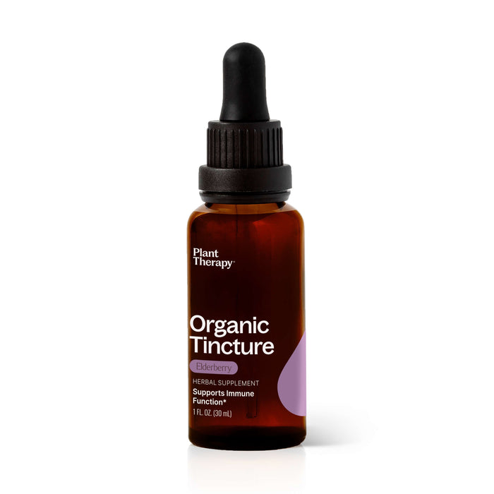 Organic Elderberry Herbal Tincture by Plant Therapy