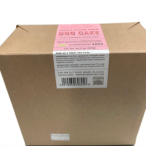 Pink Dog Cake (Shelf Stable) by Bubba Rose Biscuit Co.