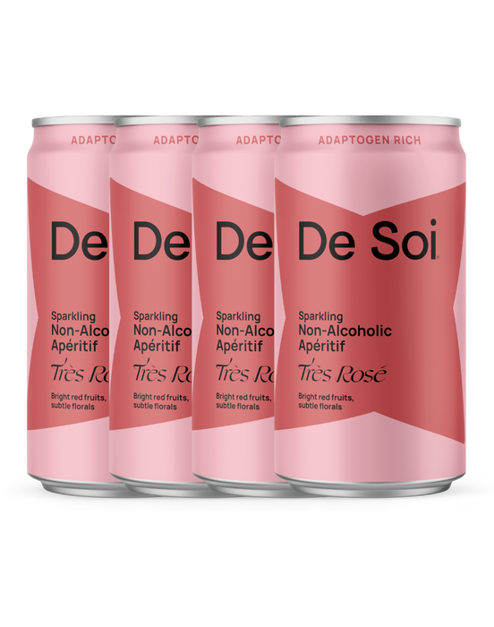 De Soi Non Alcoholic Apéritifs - Très Rosé Cans