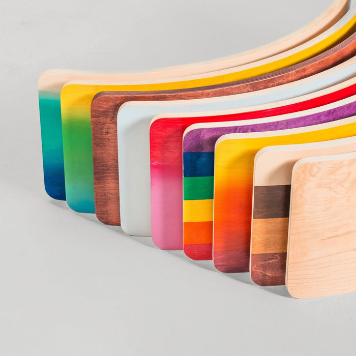 Wobble board promoting balance skills