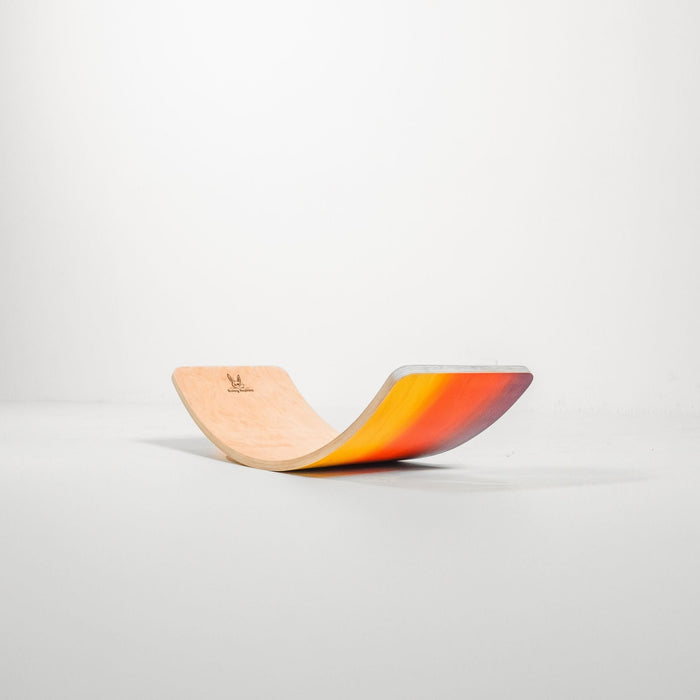 Child's playtime with versatile wobble board