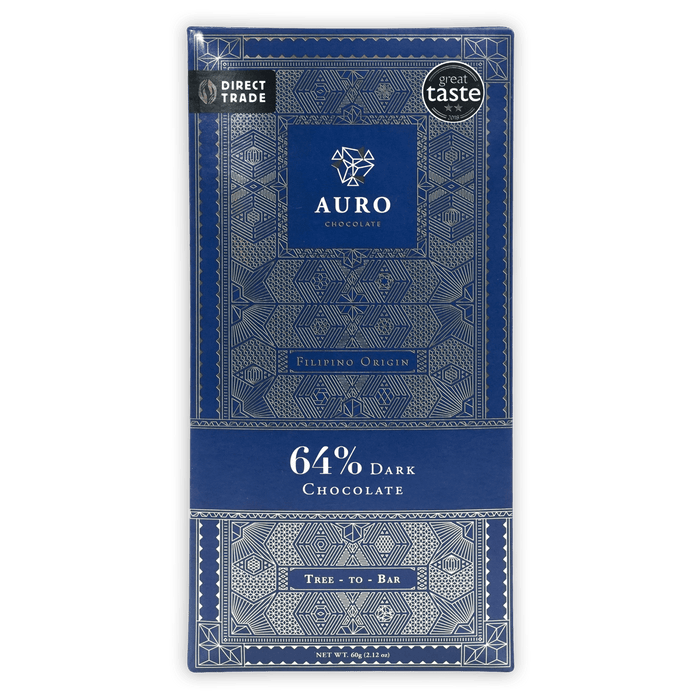 Auro Dark Chocolate 64% by Farm2Me
