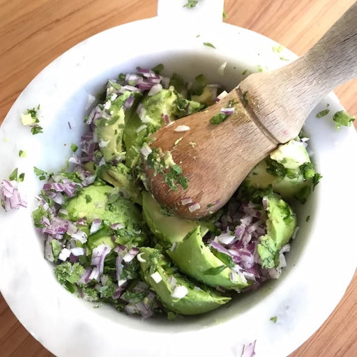 Organic Salt Blend on Fresh Avocados