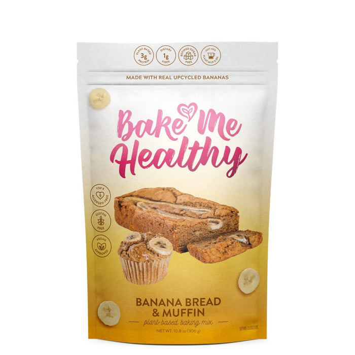 Bake Me Healthy - Bake Me Healthy Banana Bread & Muffin Plant-Based Baking Mix Case - 6 Bags - Baking Mixes | Delivery near me in ... Farm2Me #url#