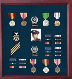 Army Medal Display Case, Army Medal Shadow box., , The Military Gift Store, Military medal and Certificate frames