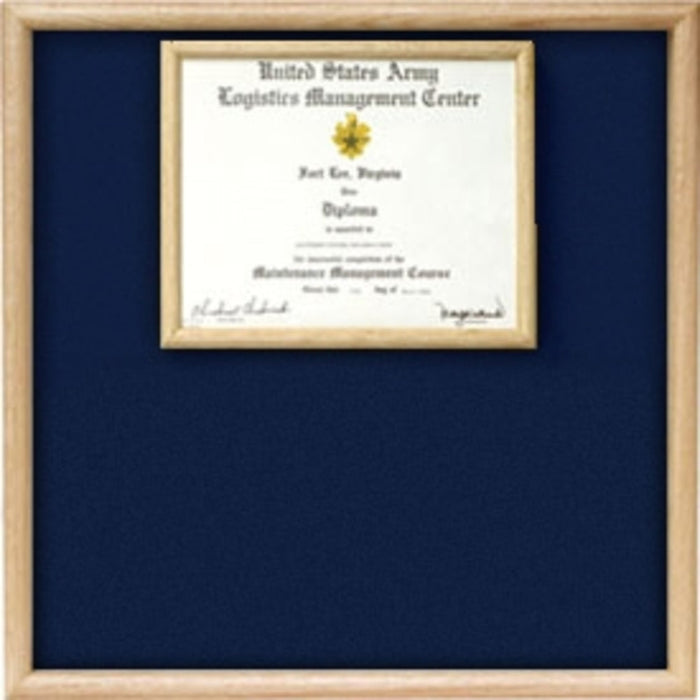 Air Force certificate Display case., , The Military Gift Store, Military medal and Certificate frame