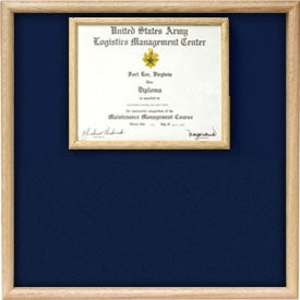 US Marine Corp Certificate Display Case. - The Military Gift Store