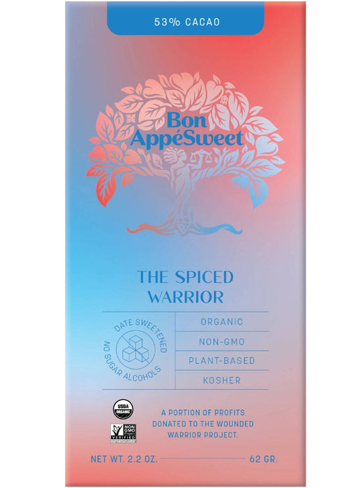 Bon AppeSweet Spice Warrior Chocolate Bars - 12 x 2.2.oz by Farm2Me