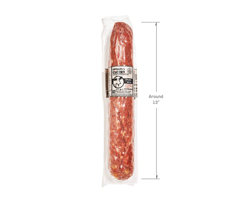 Charlito's Cocina - Charlito’s Cocina Trufa Seca - Foodservice Dry Cured Black Truffle Salami - 6 x 1.5 LB - Meat | Delivery near me in ... Farm2Me #url#