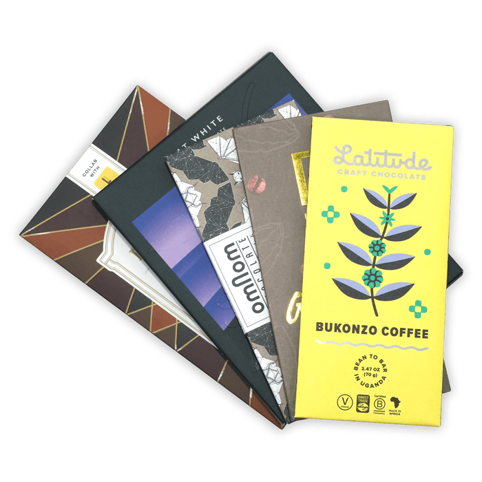 Coffee Chocolate Bar Bundle (5 Bars) by Farm2Me