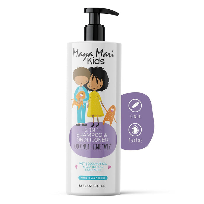 Copy of Maya Mari Kids Curl Conditioning Kit 2 -Piece Set - Kids 2-in-1 Shampoo and Conditioner and Curl Cream Hair Care Los Angeles Brands