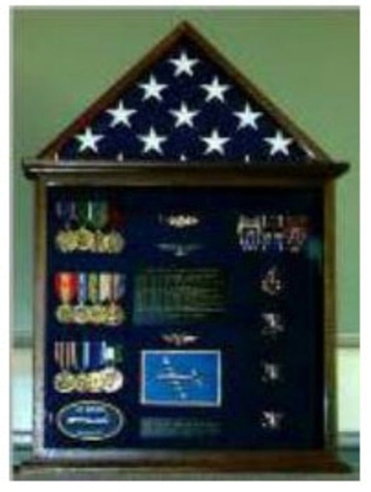 Flag and Medal Display cases, Flag and Badge display cases., , The Military Gift Store, Flag and Medal Display Cases