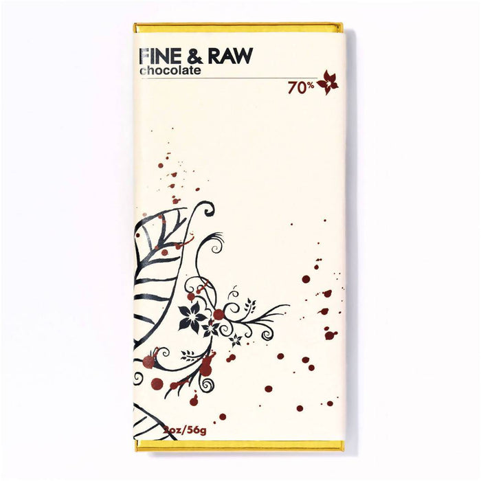 FINE & RAW chocolate - Fine and Raw Dark Chocolate, Organic (70% Cocoa / Cacao) - 10 Bars x 2oz - Snacks | Delivery near me in ... Farm2Me #url#