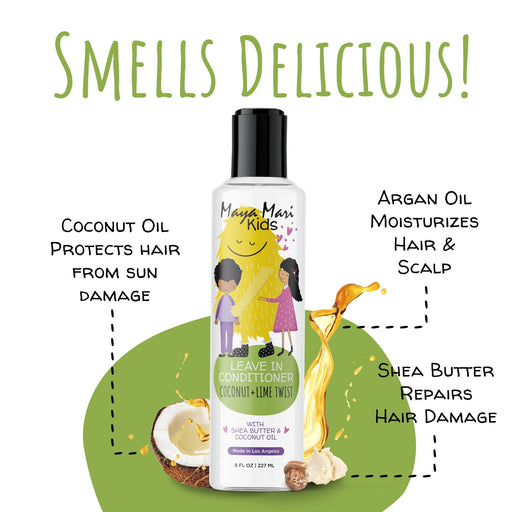 Kids with Curls and Coils Essential Kit 2-Piece Set - Leave-In Conditioner and Curl Cream Hair Care Los Angeles Brands