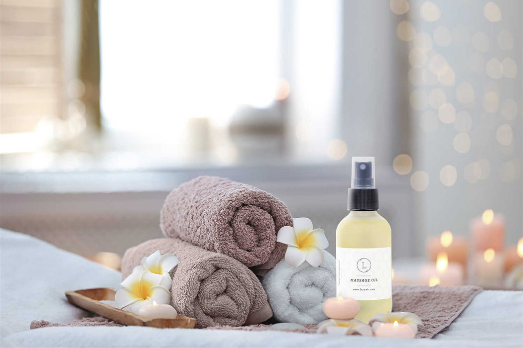 Eucalyptus Massage Oil from Lizush, Natural Relaxing Body Massage Oil, Spa Oil, Aromatherapy massage oil,