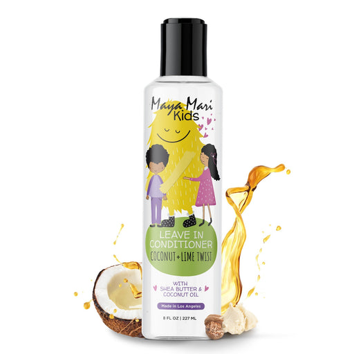 Maya Mari - Kids Leave-in Conditioner With Coconut Oil, Shea Butter, and Marula Oil, Coconut and Lime Twist, 8 oz Hair Care Los Angeles Brands